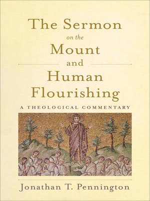 cover image of The Sermon on the Mount and Human Flourishing